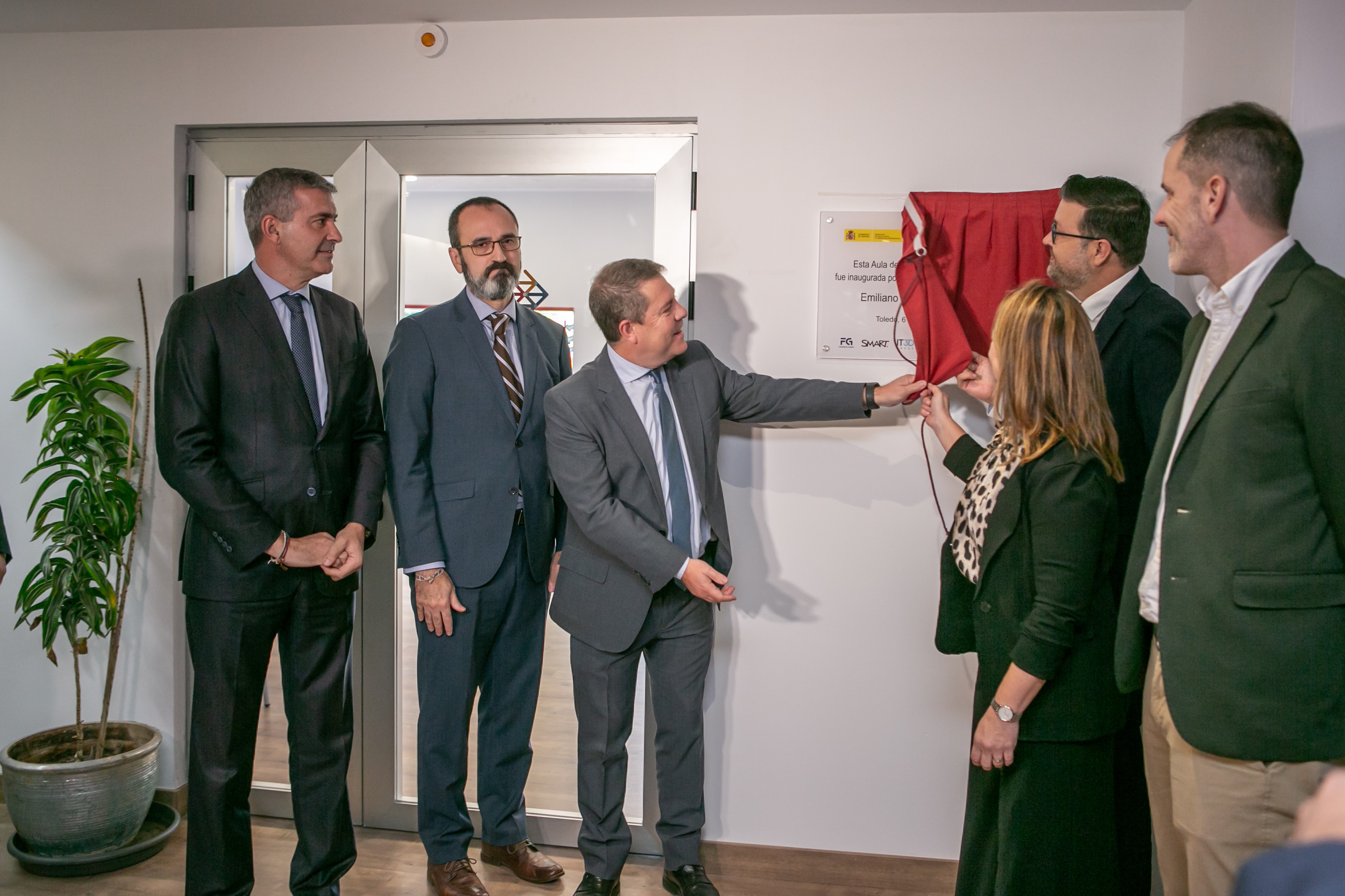 Inauguración del Aula del Futuro C-LM