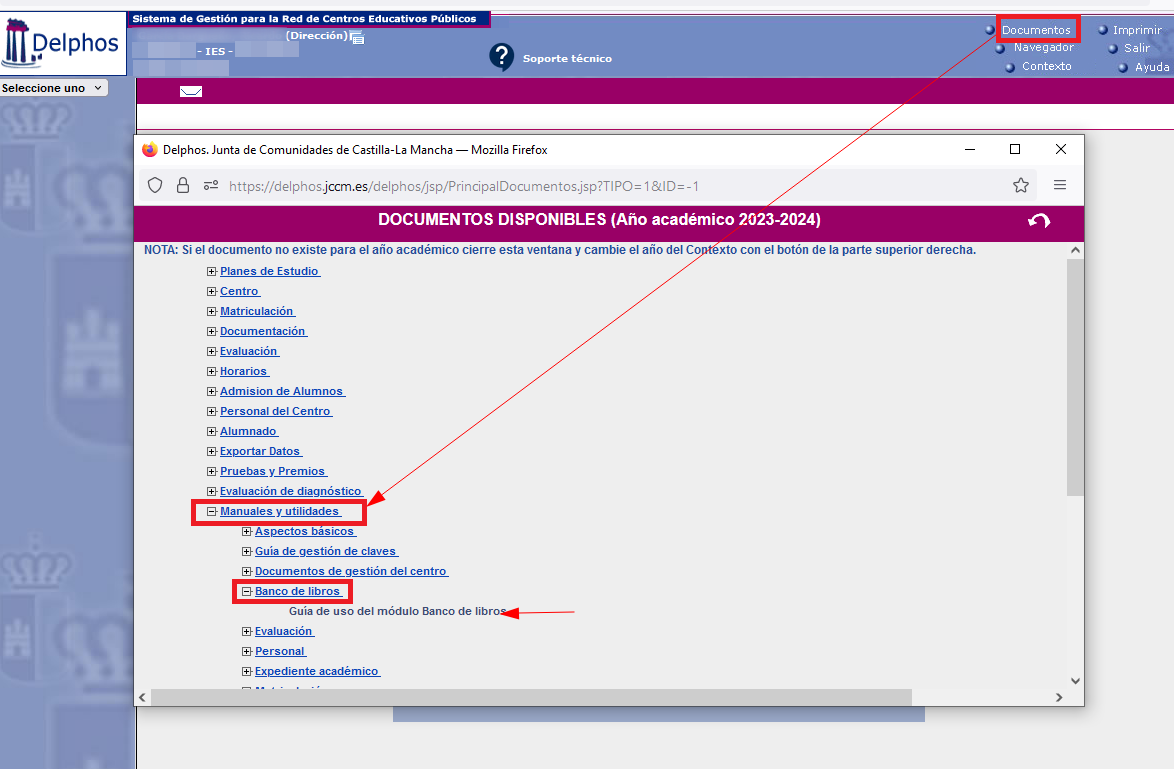 Imagen de gestión educativa (Delphos)