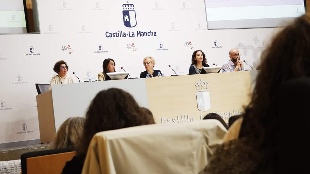 Jornada en el Aula del Futuro institucional de Castilla–La Mancha